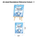 Elephant Blue and Grey Popup Premium Package