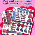 Personalised Waterproof Kids Sticker Labels