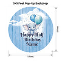 Elephant Blue and Grey Popup Luxury Package