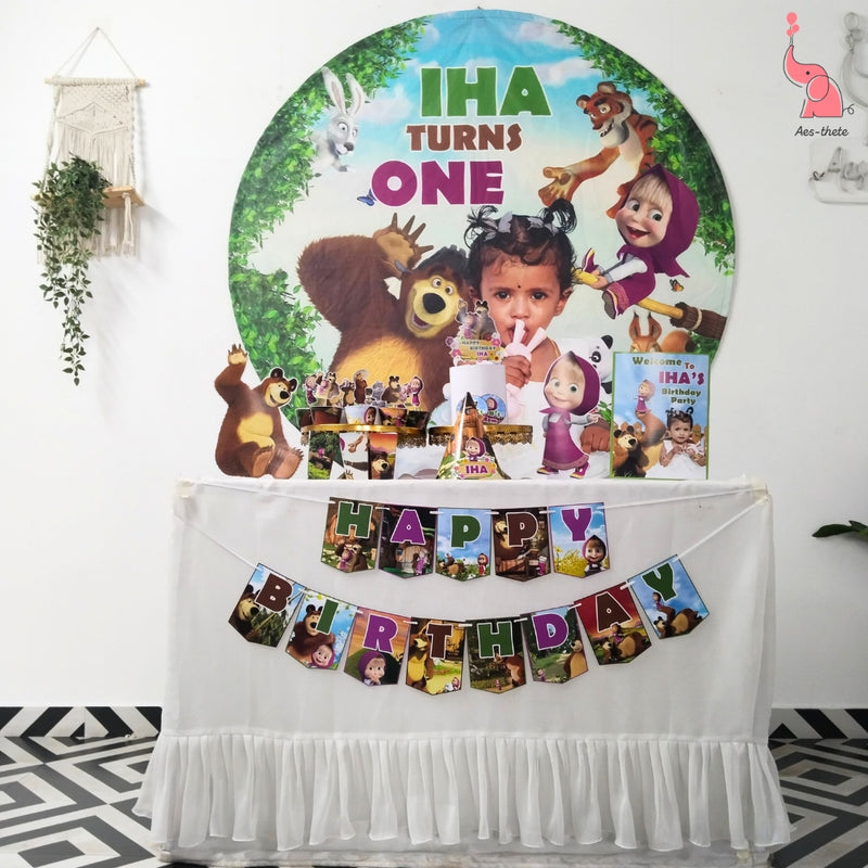 Masha and the Bear Popup Premium Package