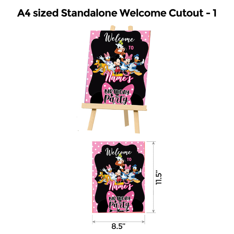 Baby Minnie Mouse Popup Premium Package