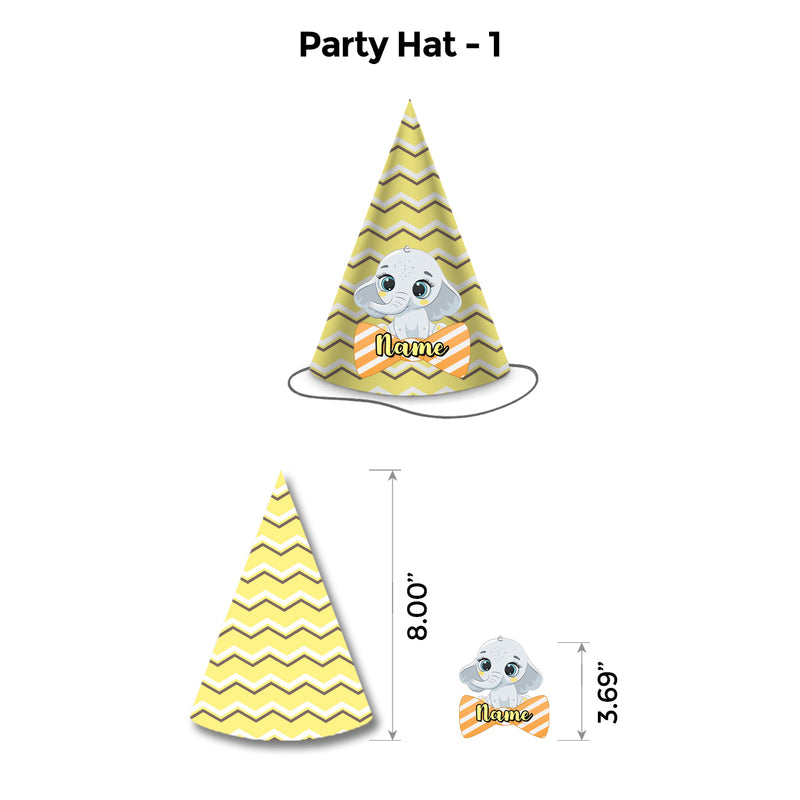 Elephant Yellow and Grey Popup Classic Package