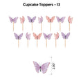Butterfly Peach and Lavender Popup Classic Package