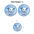 Elephant Blue and Grey Popup Luxury Package
