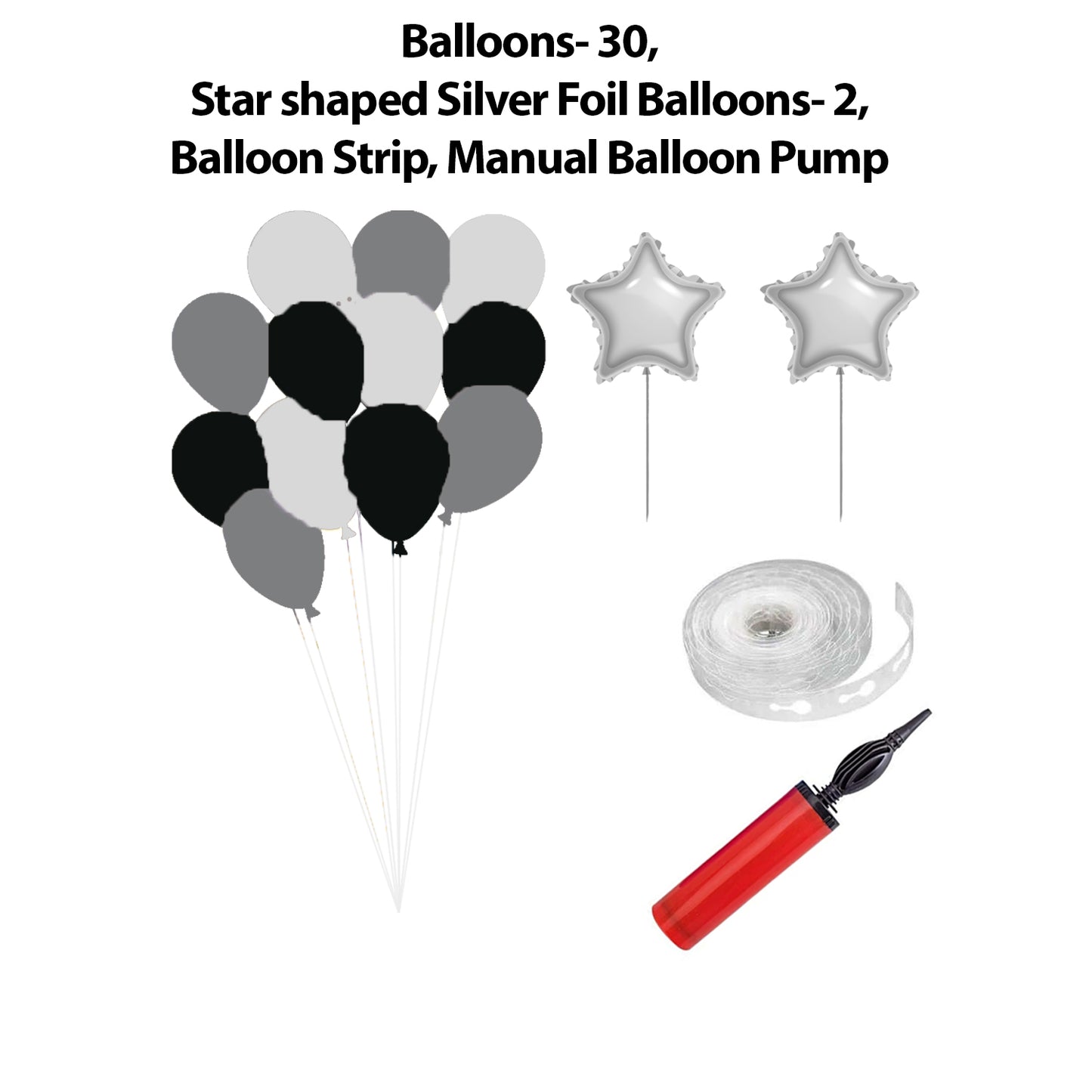 Black and Silver Popup Classic Package