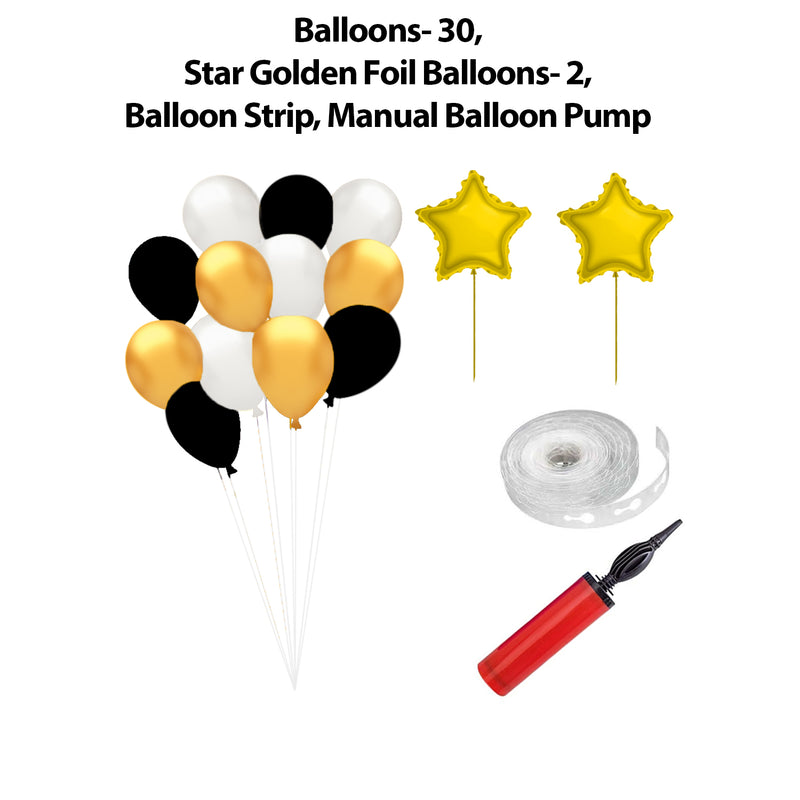 Black Gold and Silver Classic Package