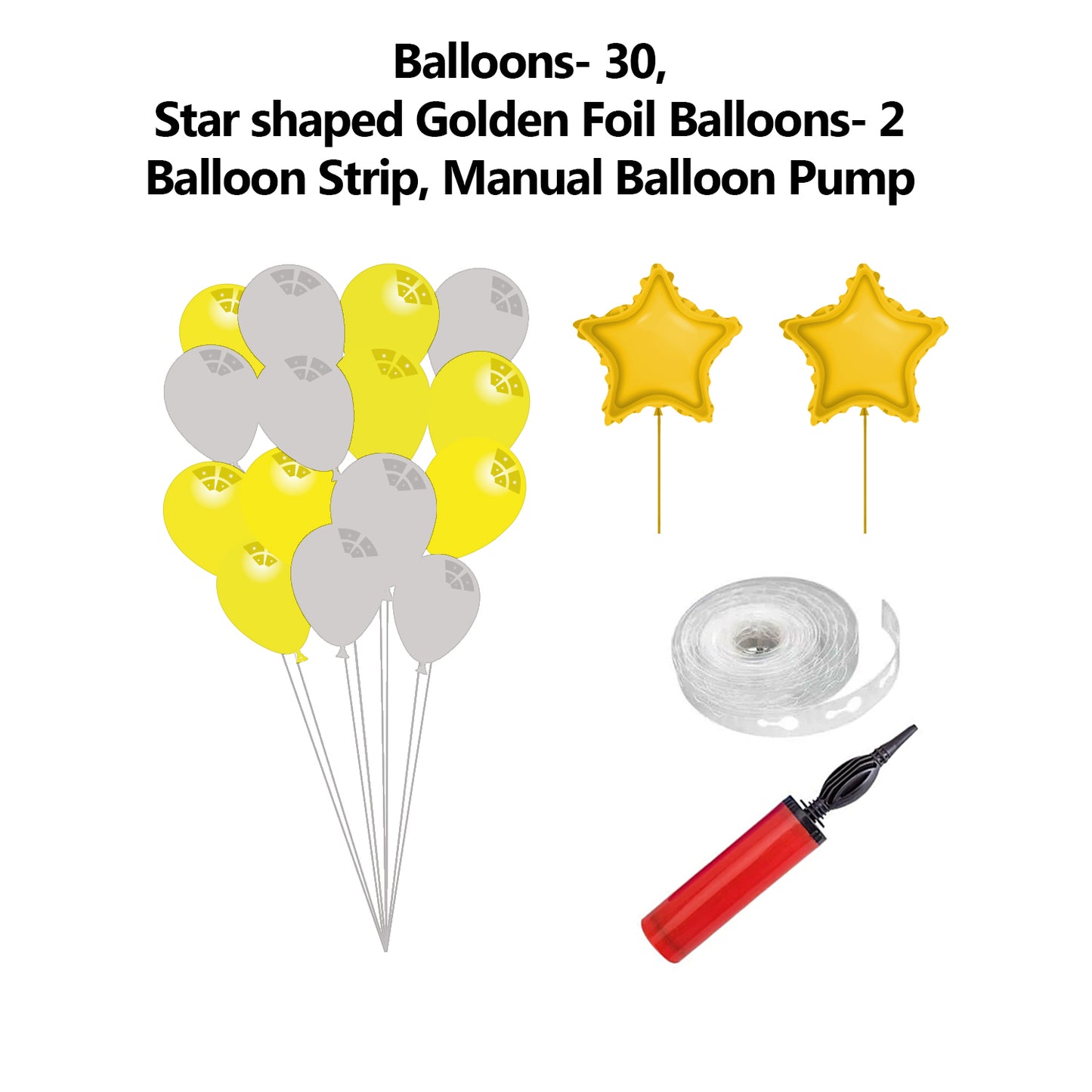 Elephant Yellow and Grey Popup Classic Package