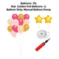 Bridal Shower Pink and Golden Popup Classic Package