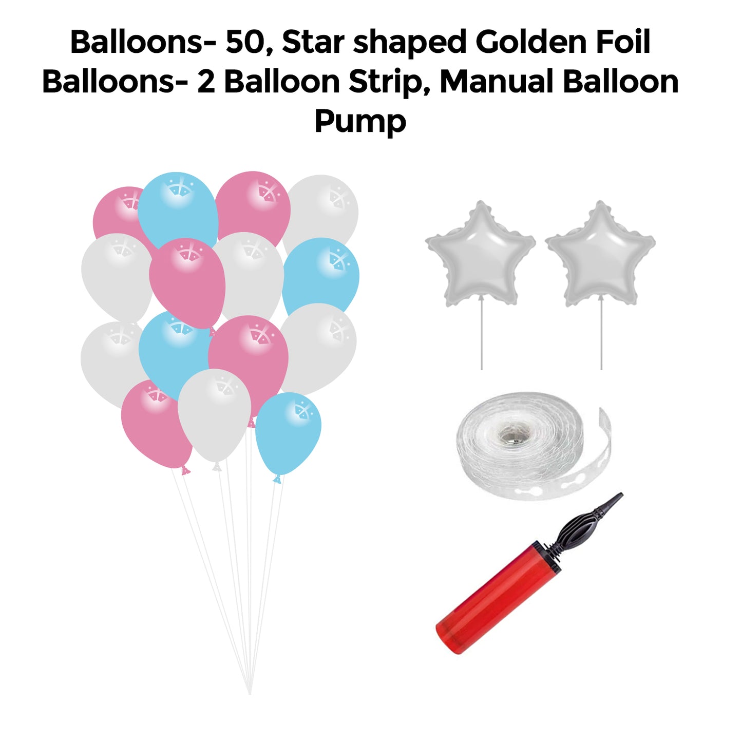 Pink Blue Popup Premium Package