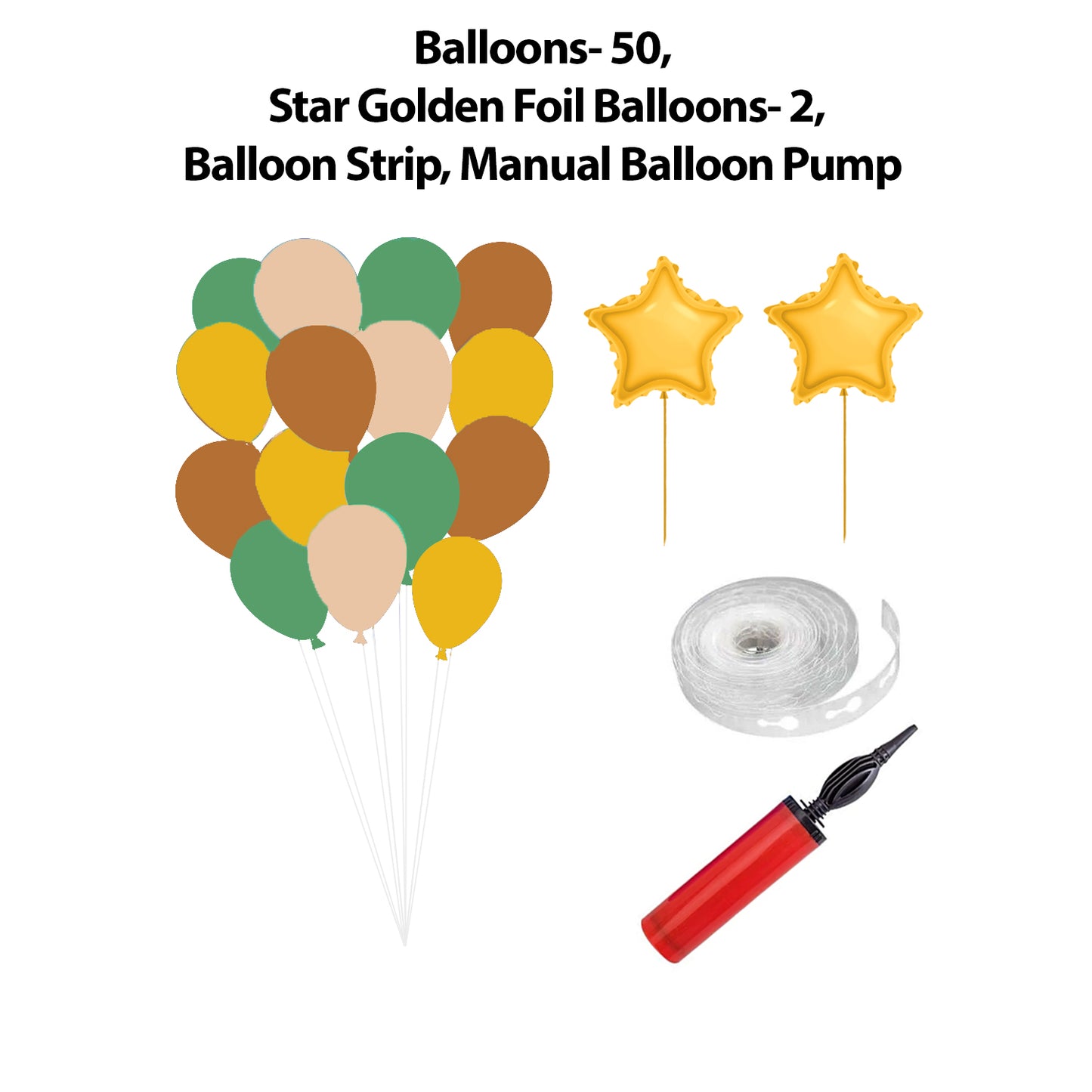 Jungle Safari Animals Popup Premium Package