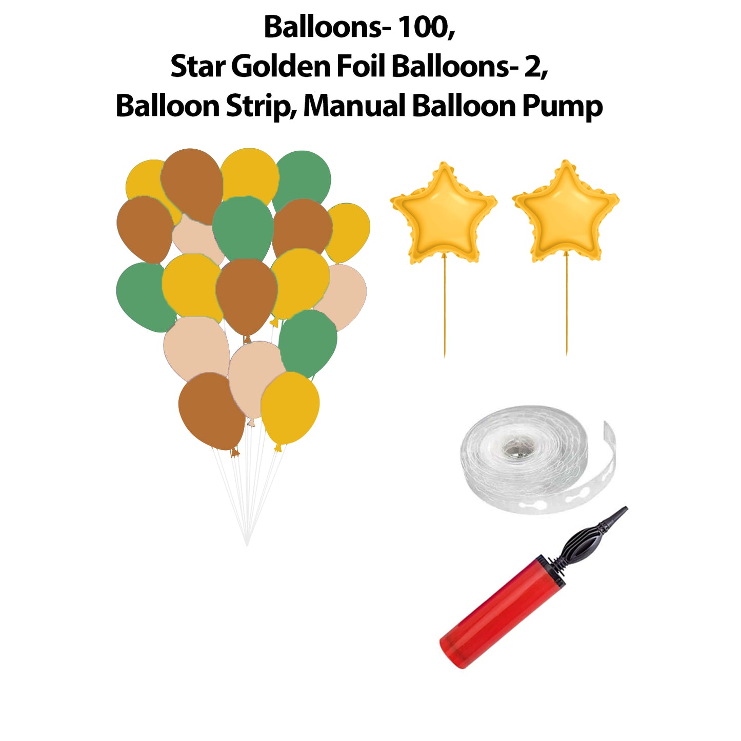 Jungle Safari Animals Popup Luxury Package