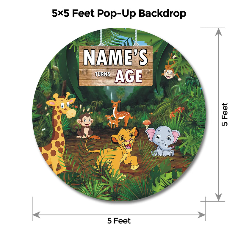 Jungle Popup Backdrop