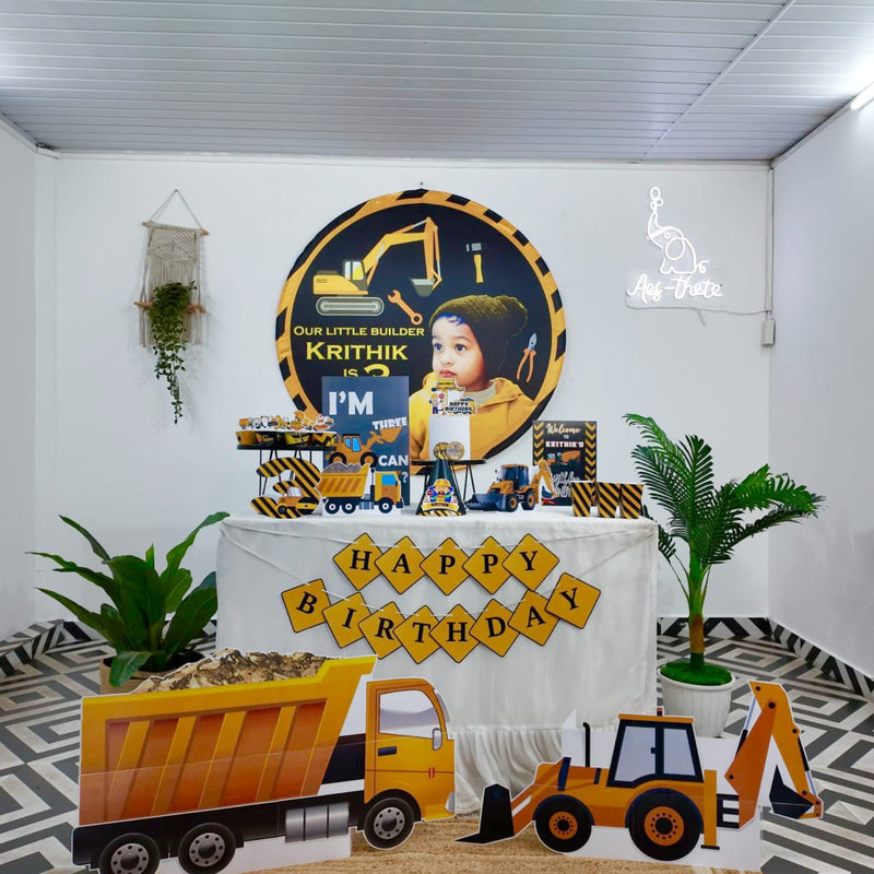 Construction Popup Luxury Package