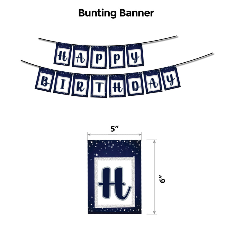 Crown Blue and Silver Popup Luxury Package