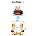 Prince Blue and Gold Popup Premium Package