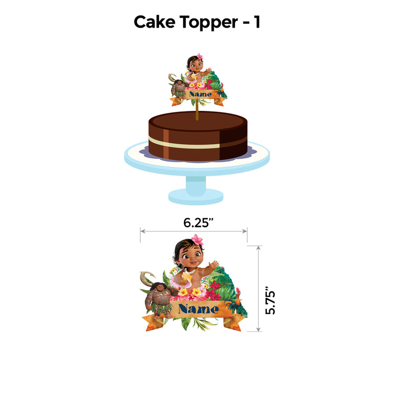 Moana Popup Luxury Package