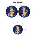 Prince Blue and Gold Popup Luxury Package