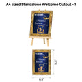 Prince Blue and Gold Popup Luxury Package