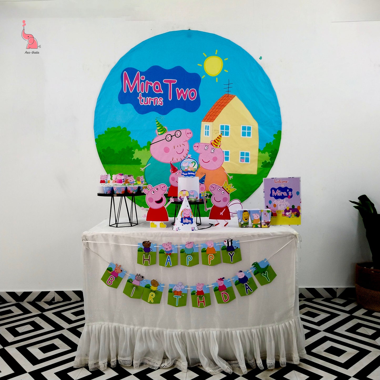 Cartoon Character Themes: Peppa Pig - Popup Premium Package