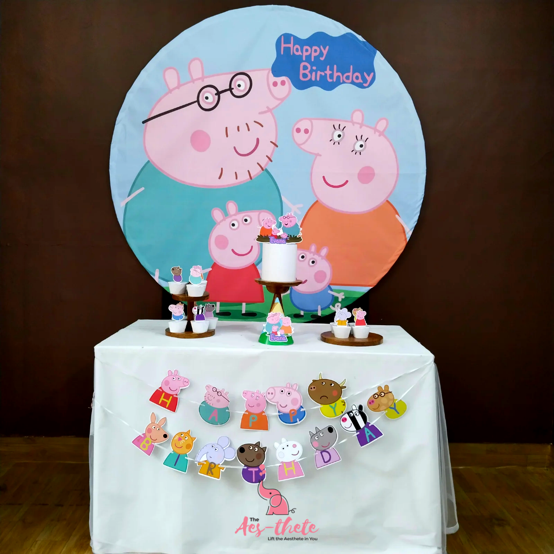 Cartoon Character Themes: Peppa Pig - Popup Classic Package