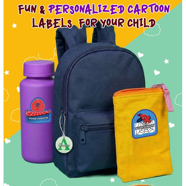 Personalised Waterproof Kids Sticker Labels