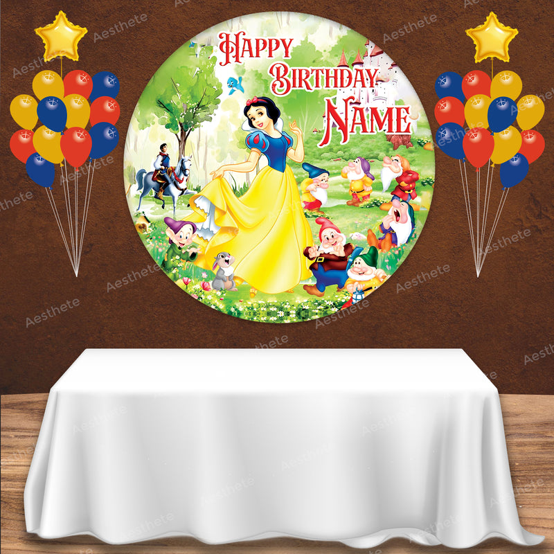 Snow White Popup Backdrop