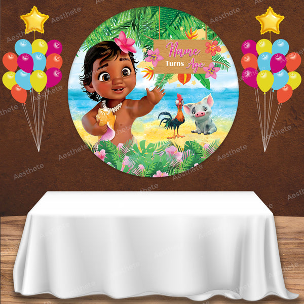 Moana Popup Backdrop