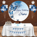 Butterfly Blue and Silver Popup Classic Package