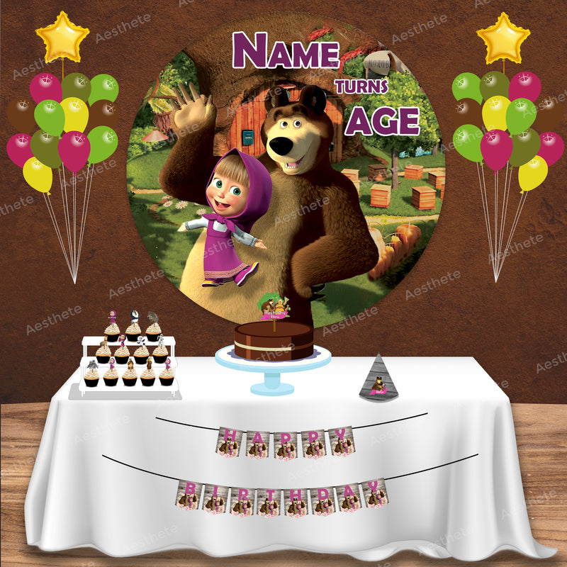 Masha and the Bear Popup Classic Package