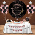 Black and Rose Gold Popup Premium Package