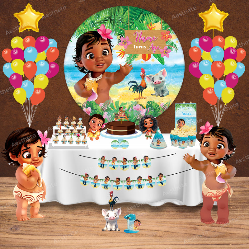 Moana Popup Luxury Package