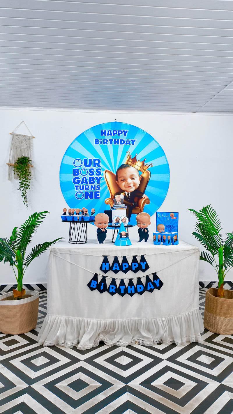 Boss Baby Popup Premium Package