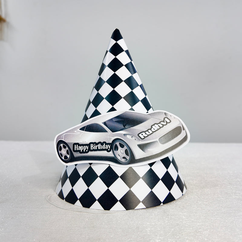 Car Black and Blue Popup Premium Package