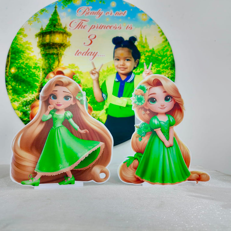 Princess Rapunzel Green