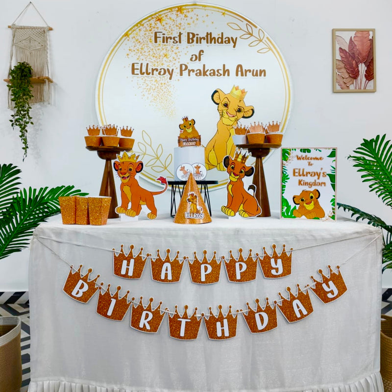 Lion King Popup Premium Package