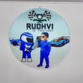 Car Black and Blue Popup Premium Package