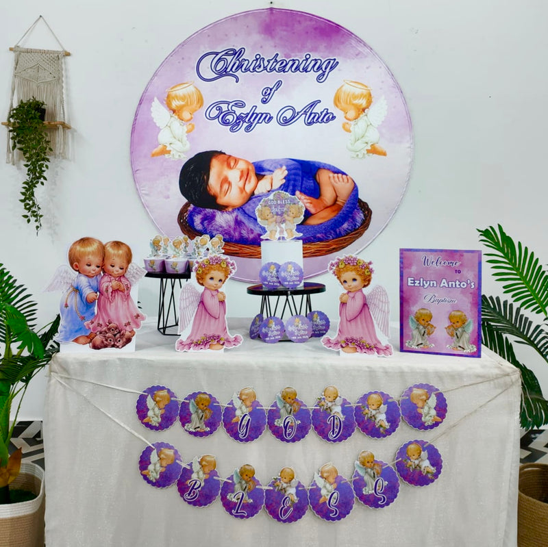 Angel Purple Popup Premium Package