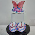 Butterfly Peach and Lavender Popup Premium Package