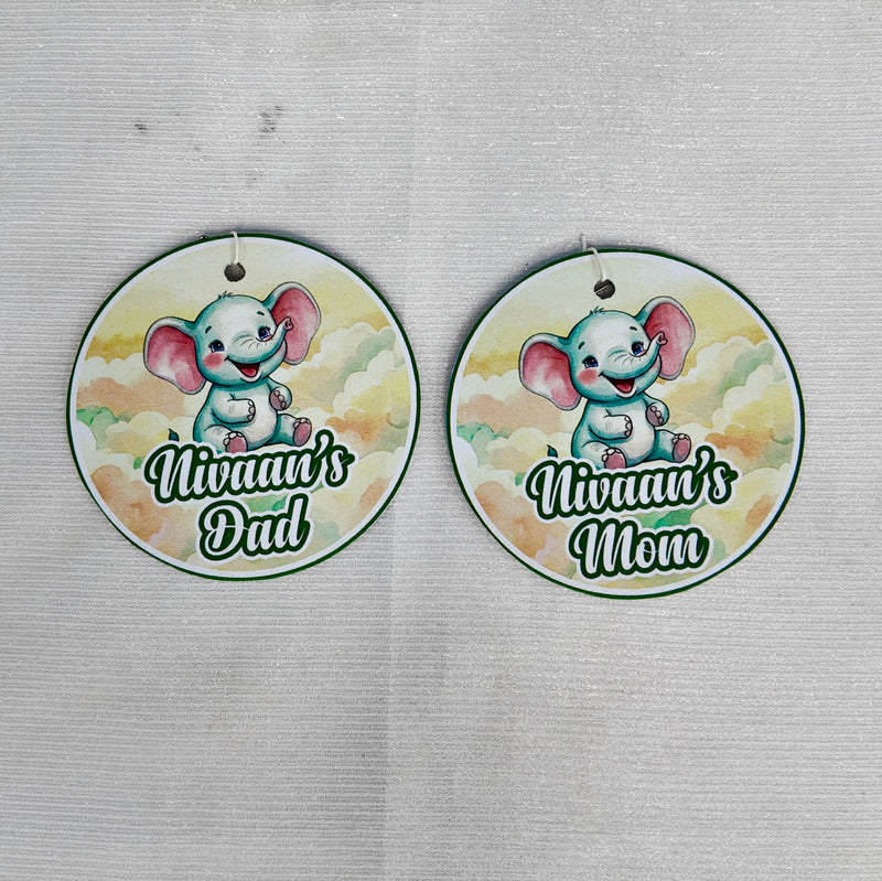 Elephant and Bunny Green Popup Premium Package
