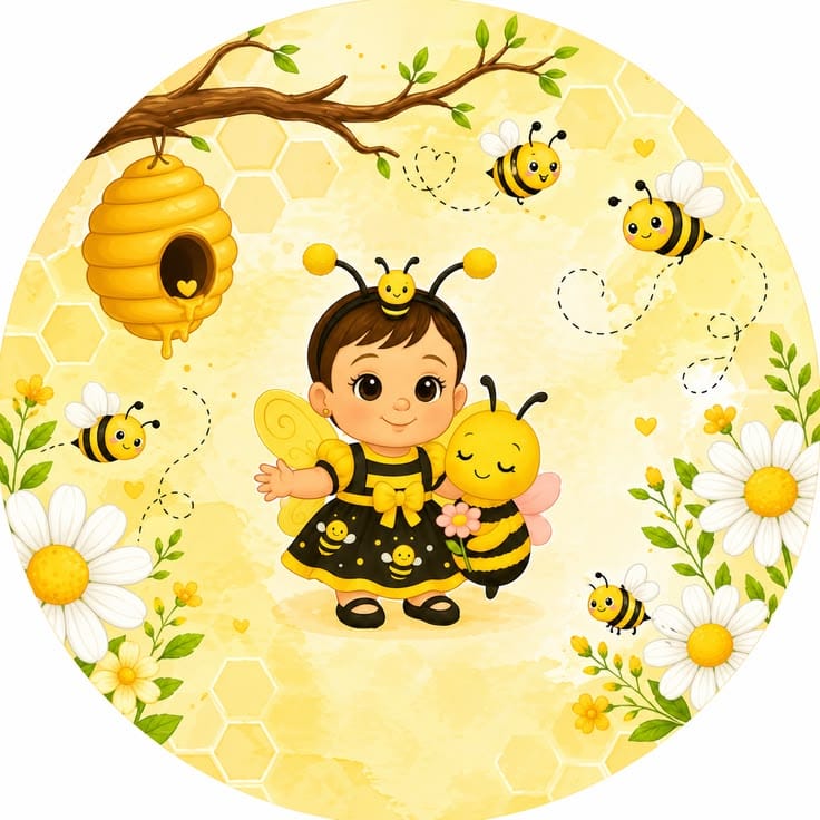 Honey Bee Popup Backdrop