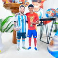 Football Messi and Lamine