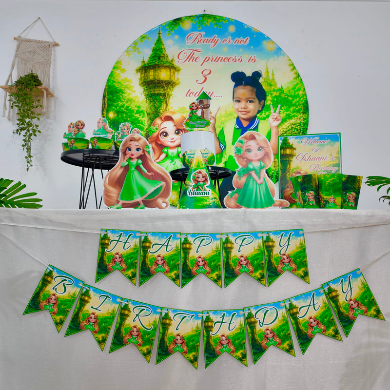 Princess Rapunzel Green