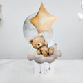 Teddy Blue and Brown