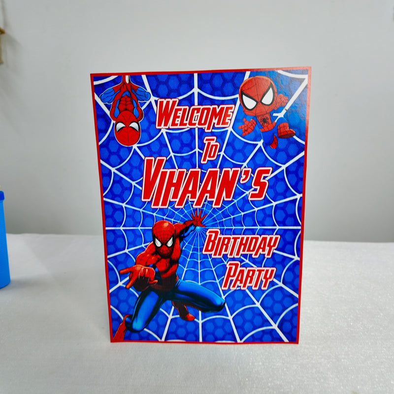 Spiderman Popup Premium Package