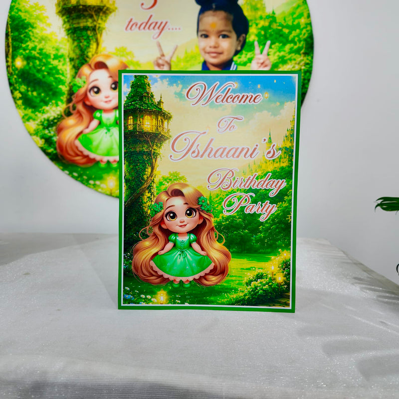 Princess Rapunzel Green