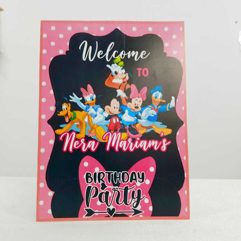 Minnie Mouse Popup Premium Package