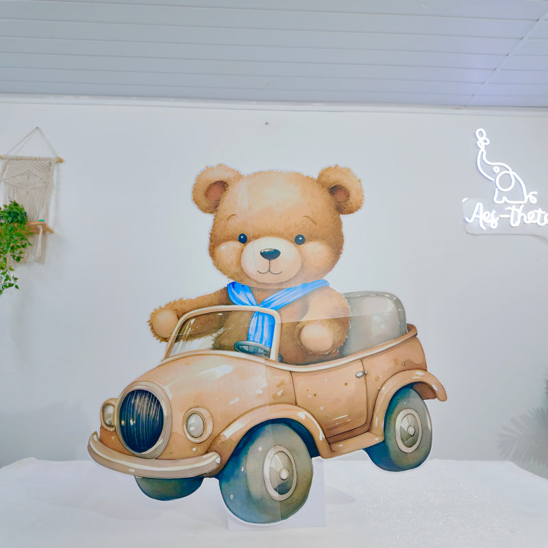 Teddy Blue and Brown