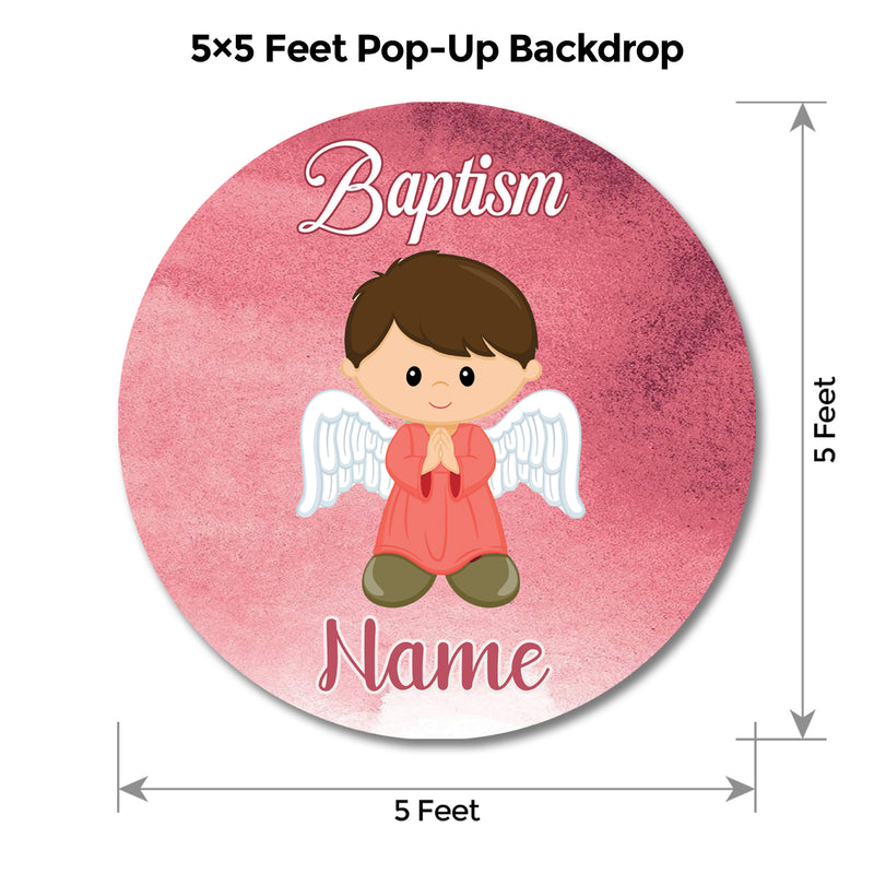 Angel Rose Gold Popup Backdrop