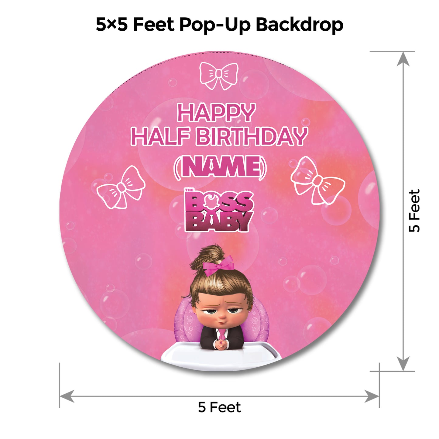 Boss Baby Girl Popup Classic Package