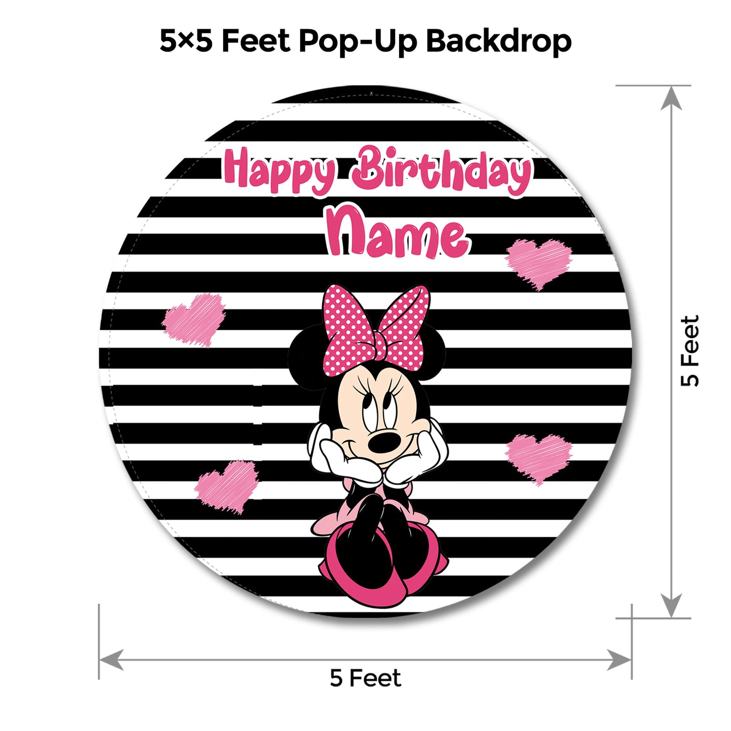 Minnie Mouse Pink Popup Classic Package